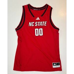 Adidas NCAA NC State Wolfpack #00 Swingman Basketball Jersey size medium men's